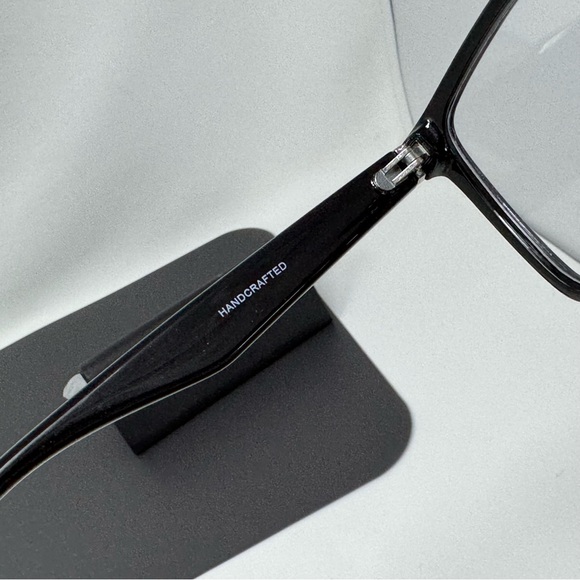 Prive Revaux Eyeglasses Frames Black Handcrafted The MLK 56-16-141 Wide Lenses - Picture 11 of 14